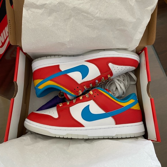 Nike Dunk low Lebron Fruity Pebbles Size 11. - Picture 4 of 5